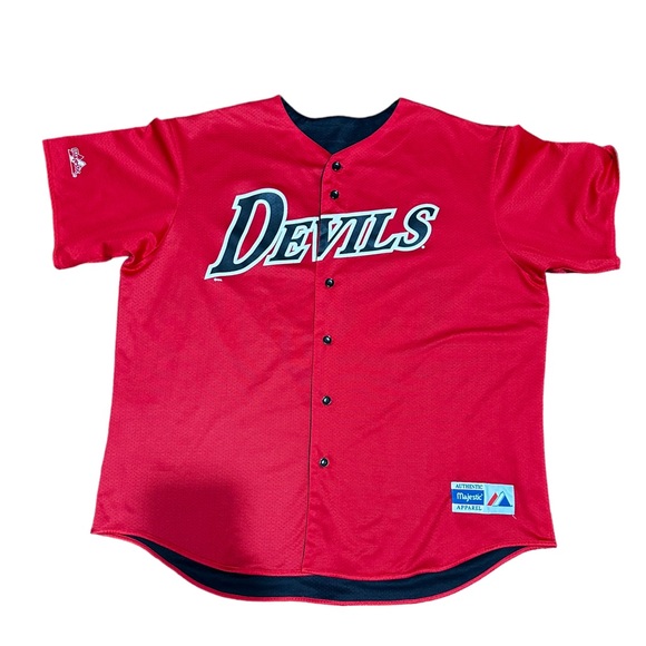 Vintage Reversible New Jersey Devils Baseball Jersey - Picture 3 of 5